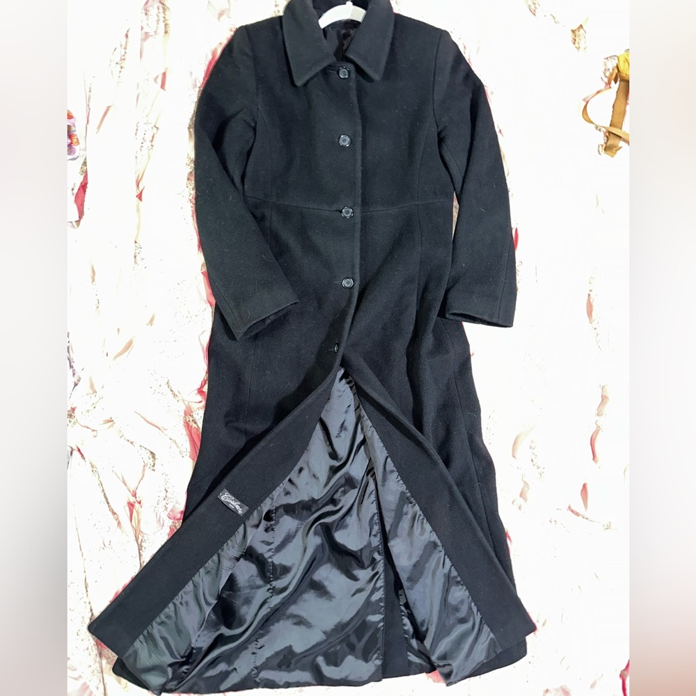 Cashemere Blend by Searle Steve by Searle Black – Women’s Long Wool Coat